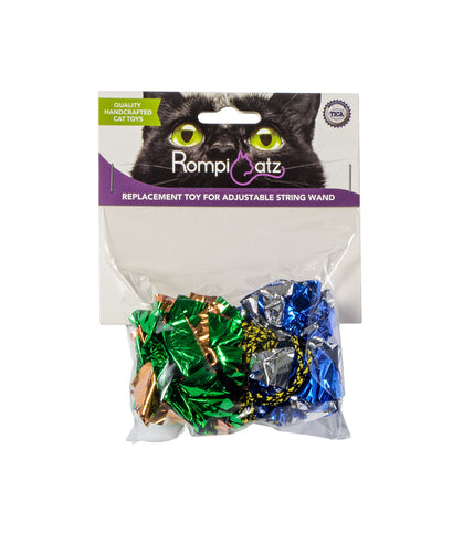 Adjustable String Wand - Replacement Crinkle Balls (2 pcs) - NO SALES PERMITTED - INFORMATION ONLY!