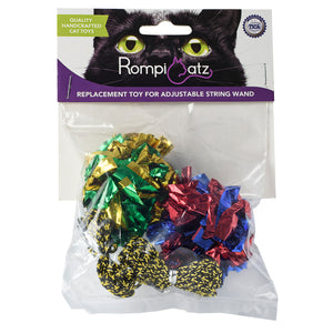 RompiCatz Adjustable String Wand – Tagged Cat Toy