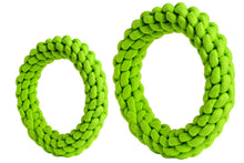 Load image into Gallery viewer, rompidogs rope toys green big and small sizes