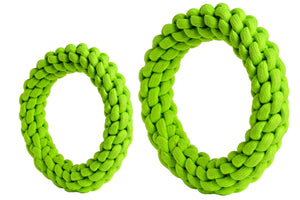 rompidogs rope toys green big and small sizes